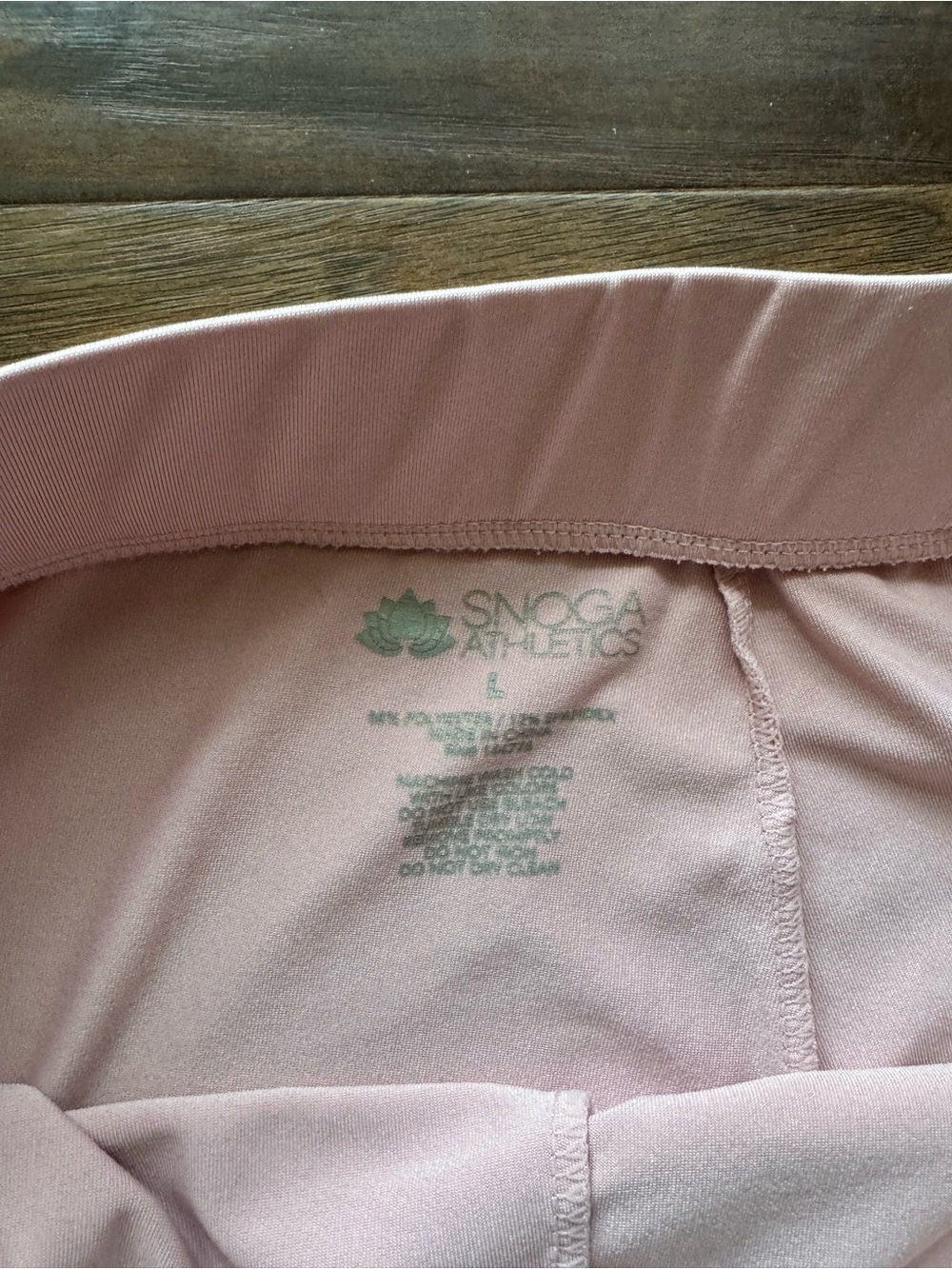 Light Pink Drawstring Snoga - Picture 5 of 7